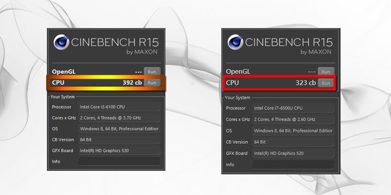 Cinebench R15 Screenshot