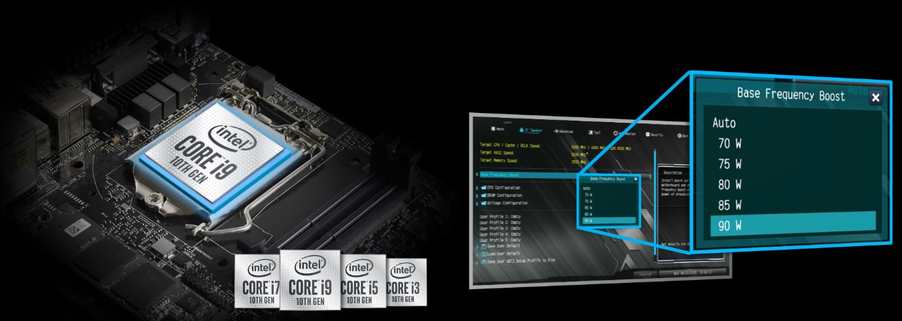Intel<sup>®</sup> 10 Gen LGA 1200 CPU