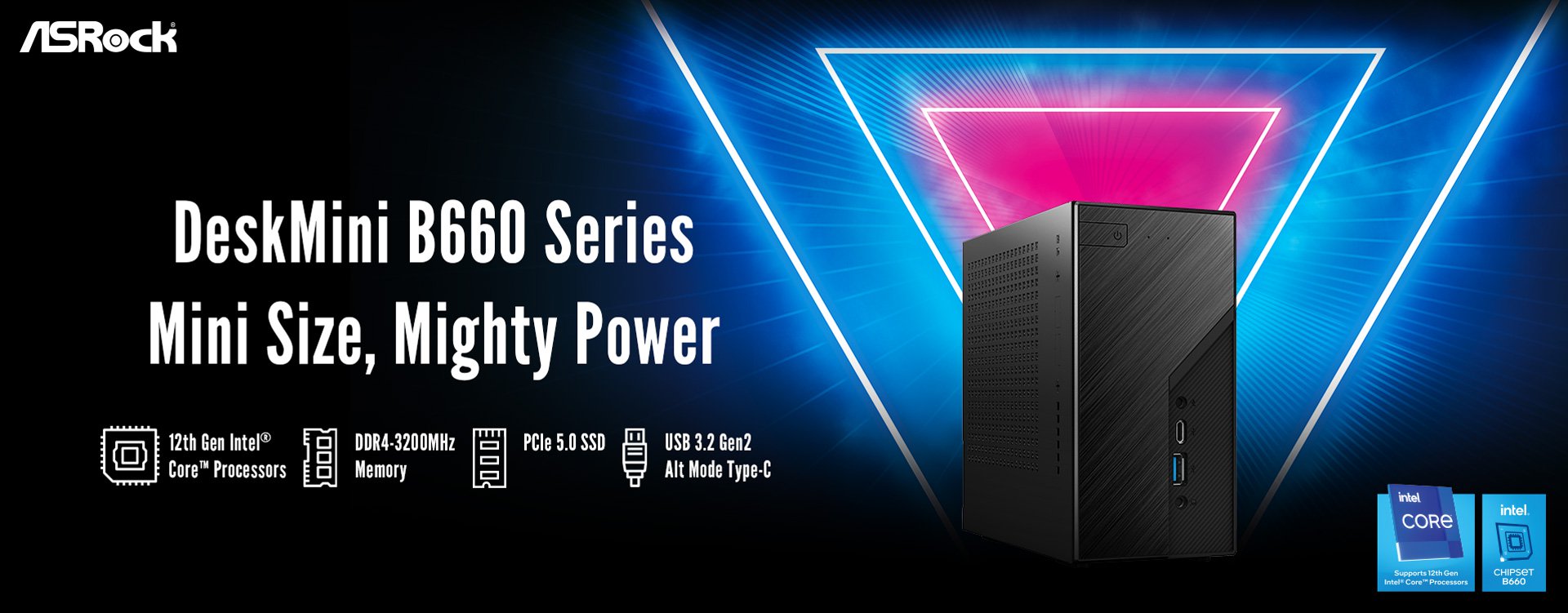 ASRock Launches DeskMini B660 Series Mini Size, Mighty Power With Cutting-edge Technology