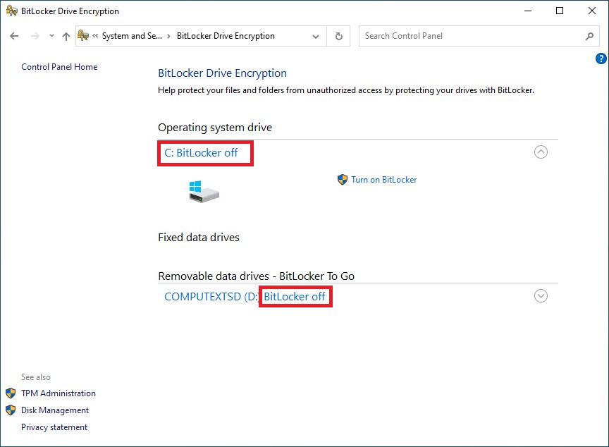 How do I check if a system supports TPM 2.0 and bitlocker? step1