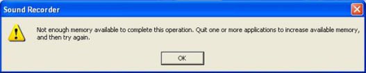 error message windows xp sound download