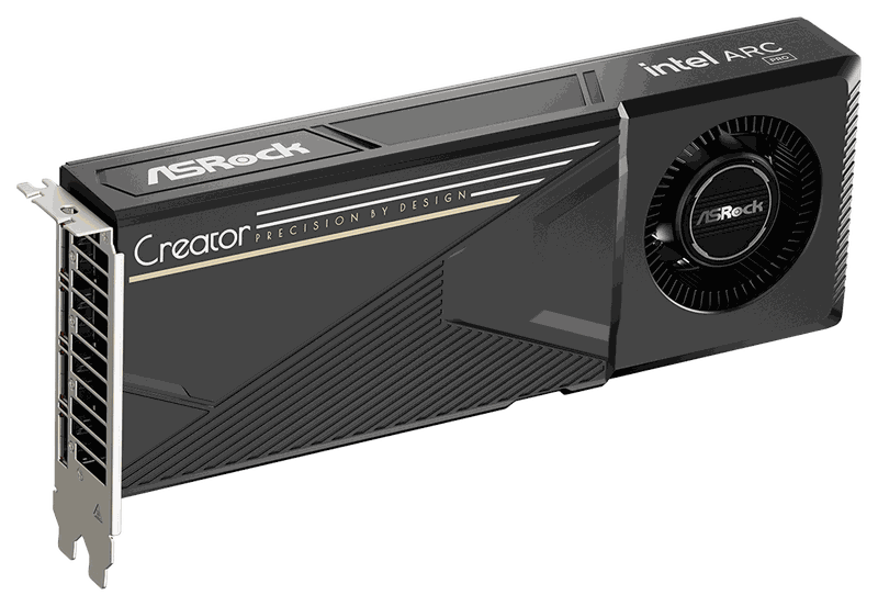 Intel Arc Pro B70 Creator 32GB blower-style graphics card