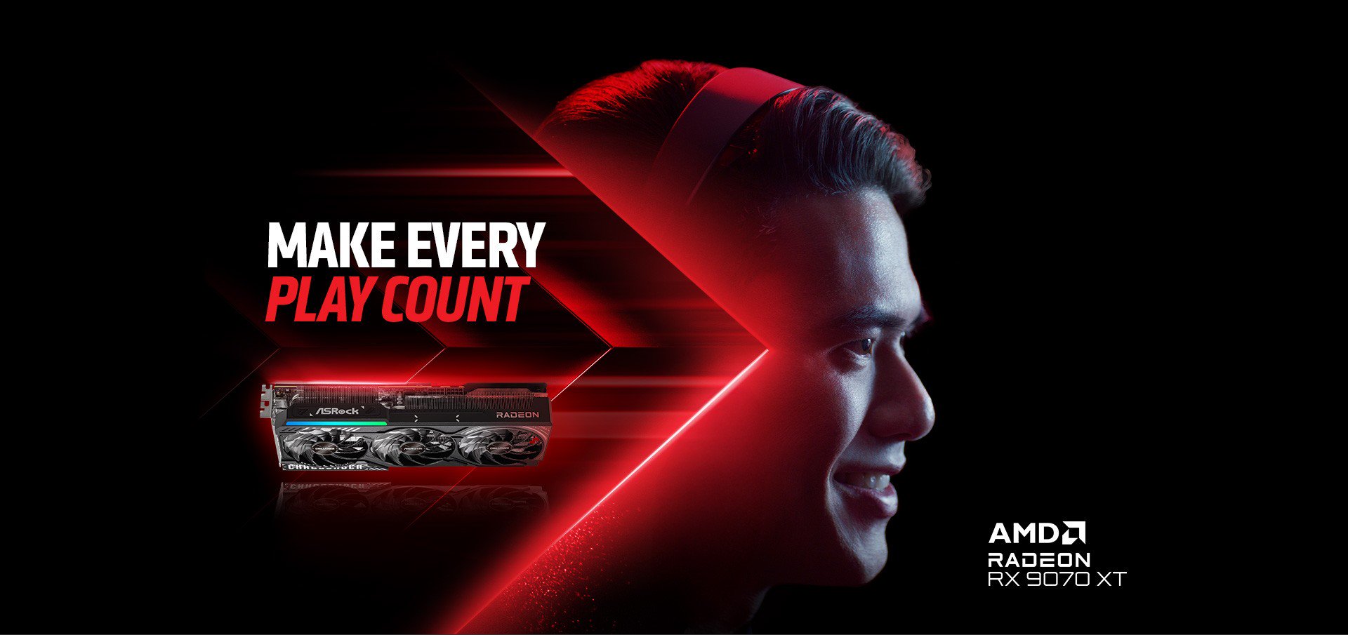 AMD RX 9070 VGA card