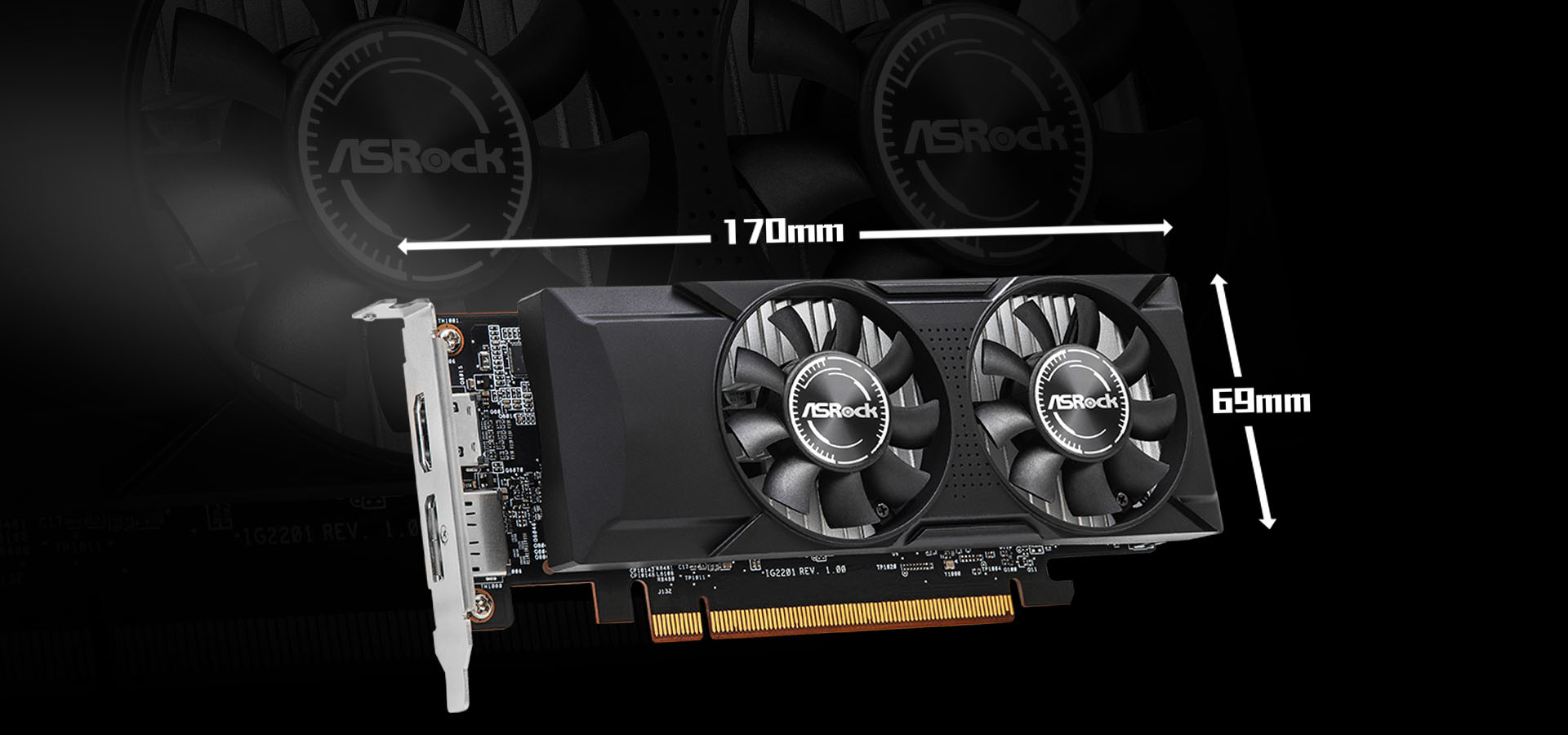 ASRock > AMD Radeon™ RX550 Low Profile 4GB