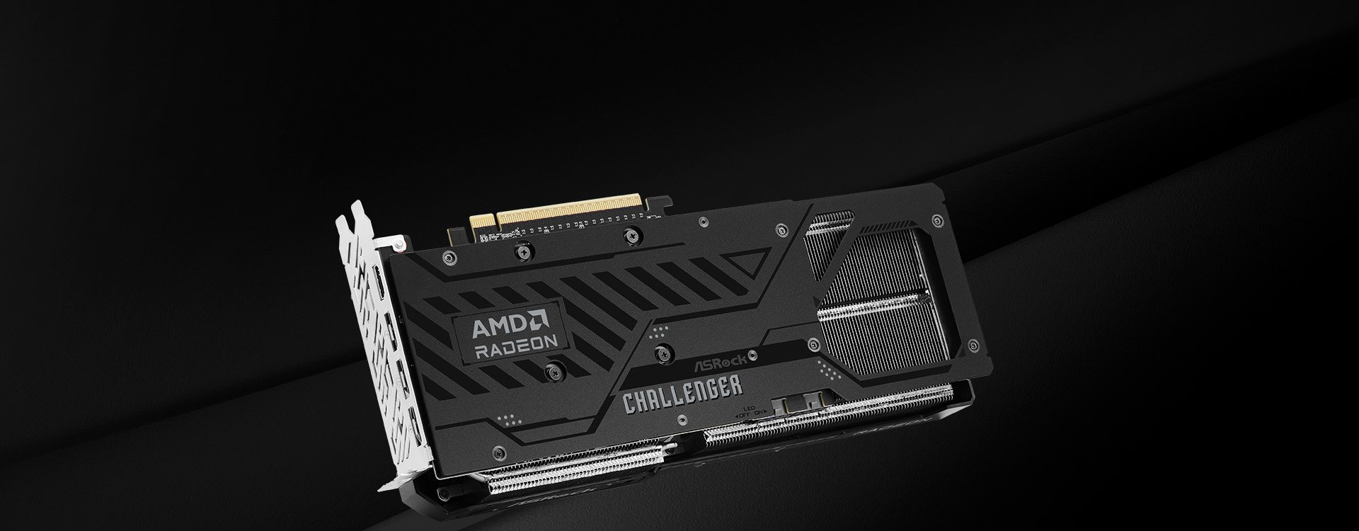 Stylish VGA metal back panel design