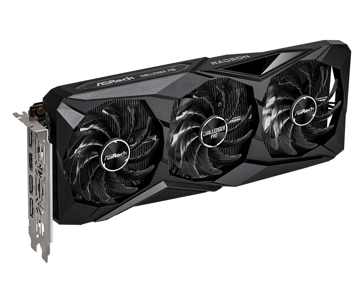 Видеокарта ASRock AMD Radeon RX 7600 Challenger Pro 8GB OC, 8 GB GDDR6, 128 bit, 3xDisplayPort, HDMI, GPU 2280 MHz, фото11