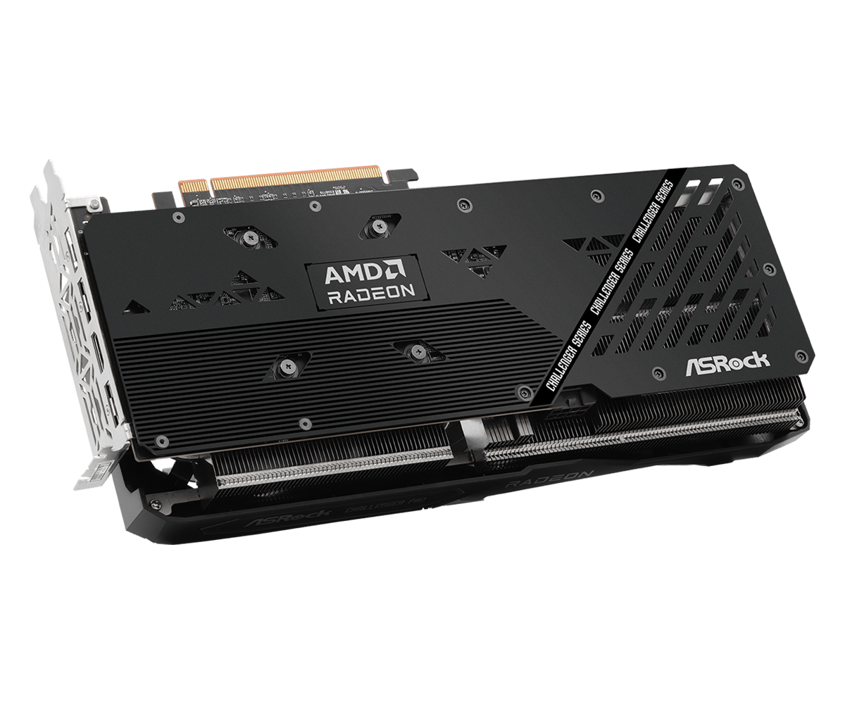 Видеокарта ASRock AMD Radeon RX 7600 Challenger Pro 8GB OC, 8 GB GDDR6, 128 bit, 3xDisplayPort, HDMI, GPU 2280 MHz, фото15
