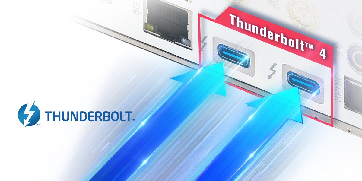 デュアル Thunderbolt™ 4 Type-C