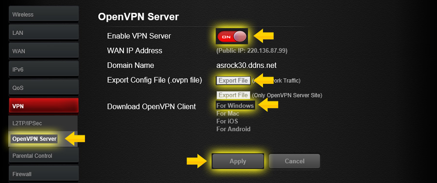 VPN sever (Windows)