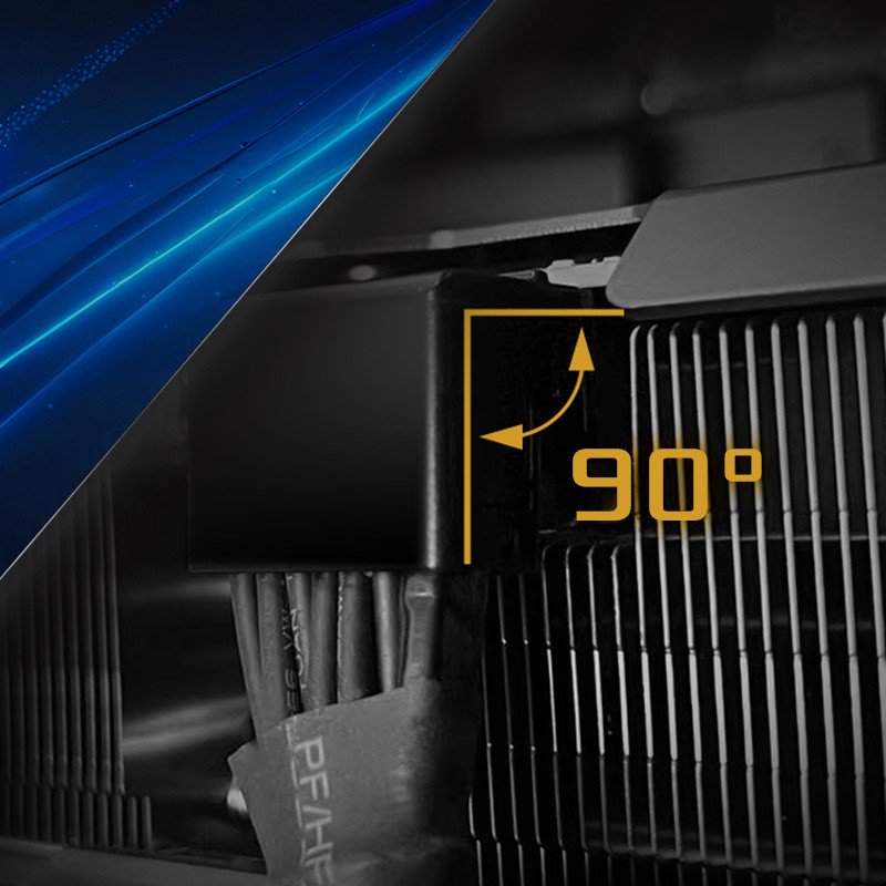 Space-Saving 90° Connector