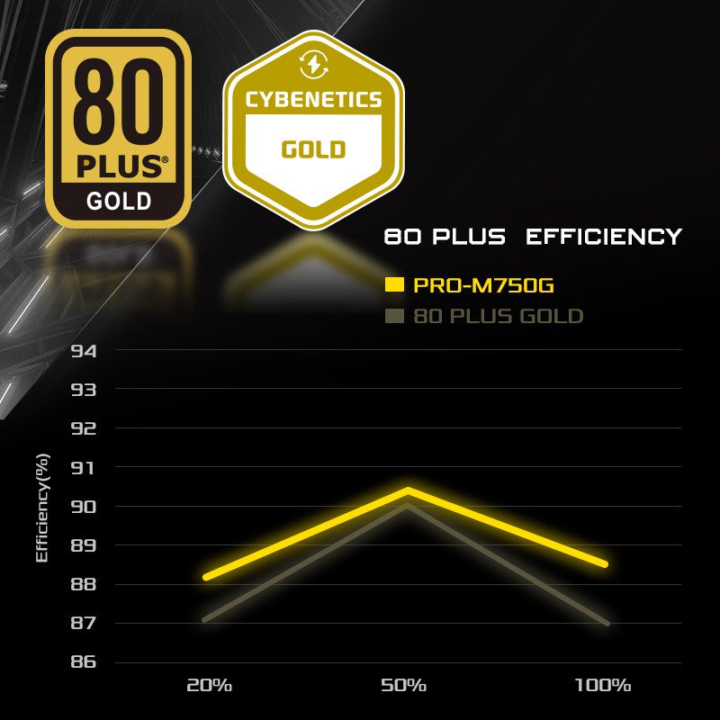 PSU 80 Plus Gold(PRO-M)