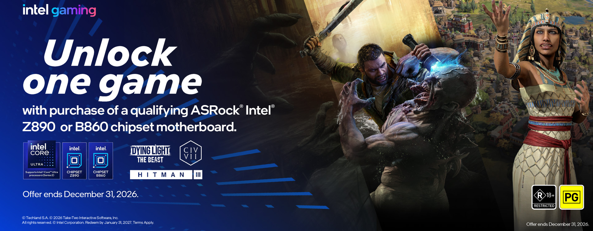 ASRock x Intel Motherboard Bundle 26Q3