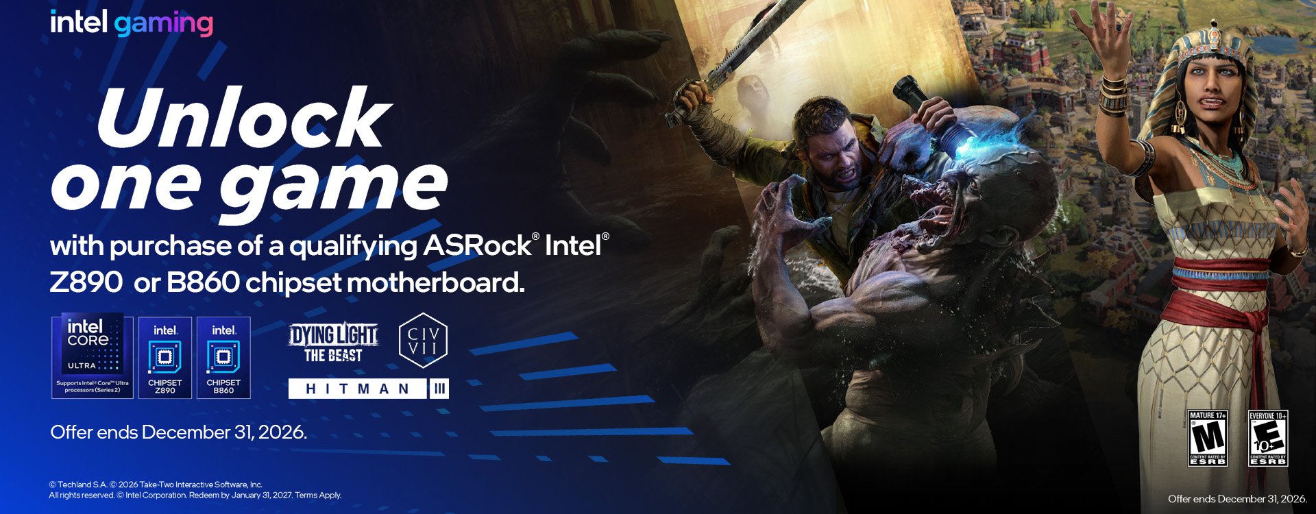 ASRock x Intel Motherboard Bundle 26Q3