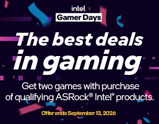 ASRock Intel Gamer Days 2026