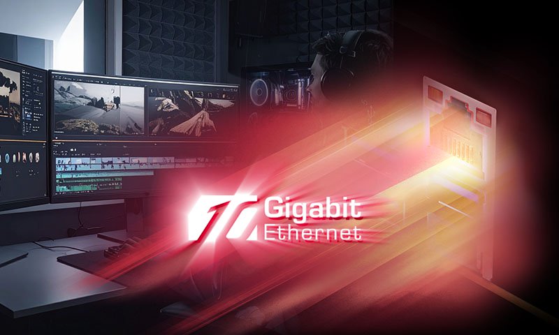 10GBASE-T-Netzwerk von AQUANTIA<sup>®</sup> mit 5 Gb/s