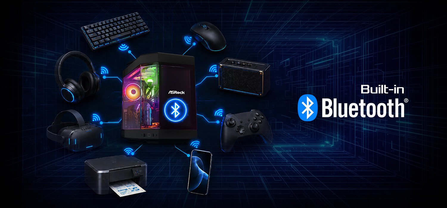 Built-in Bluetooth