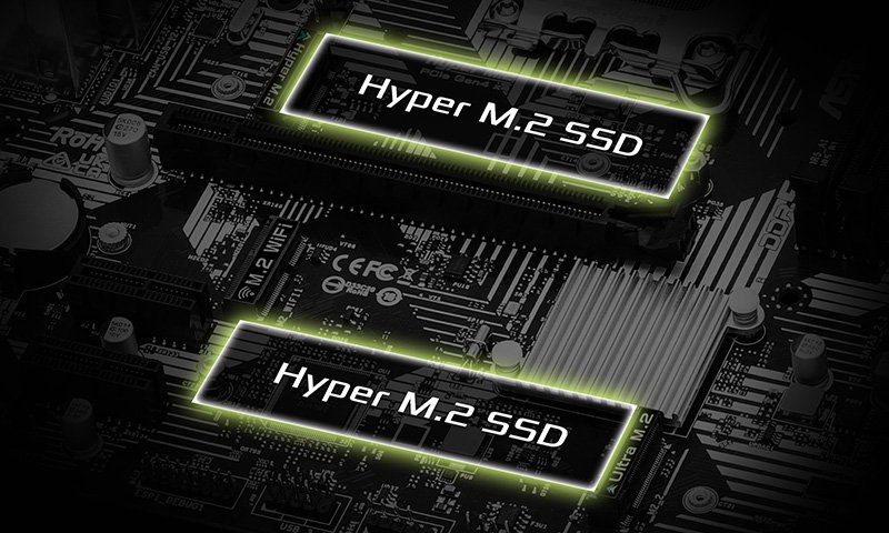 PCIe 4.0 High Speed M.2 Solution
