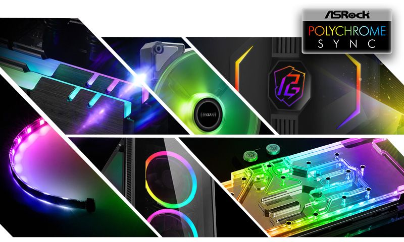 aura asrock polychrome rgb corsair