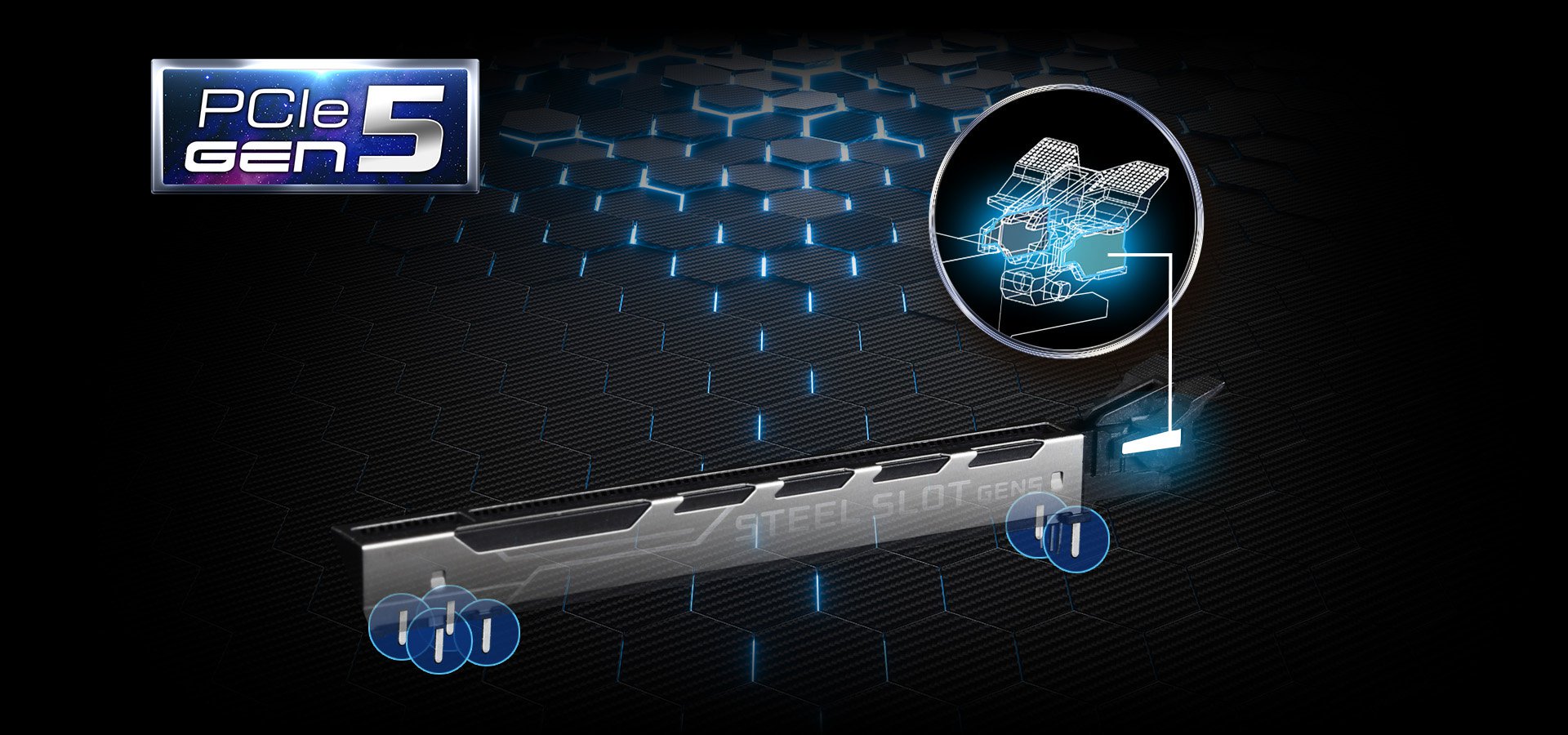 Reinforced Steel Slot [PCIe 5.0 Version]