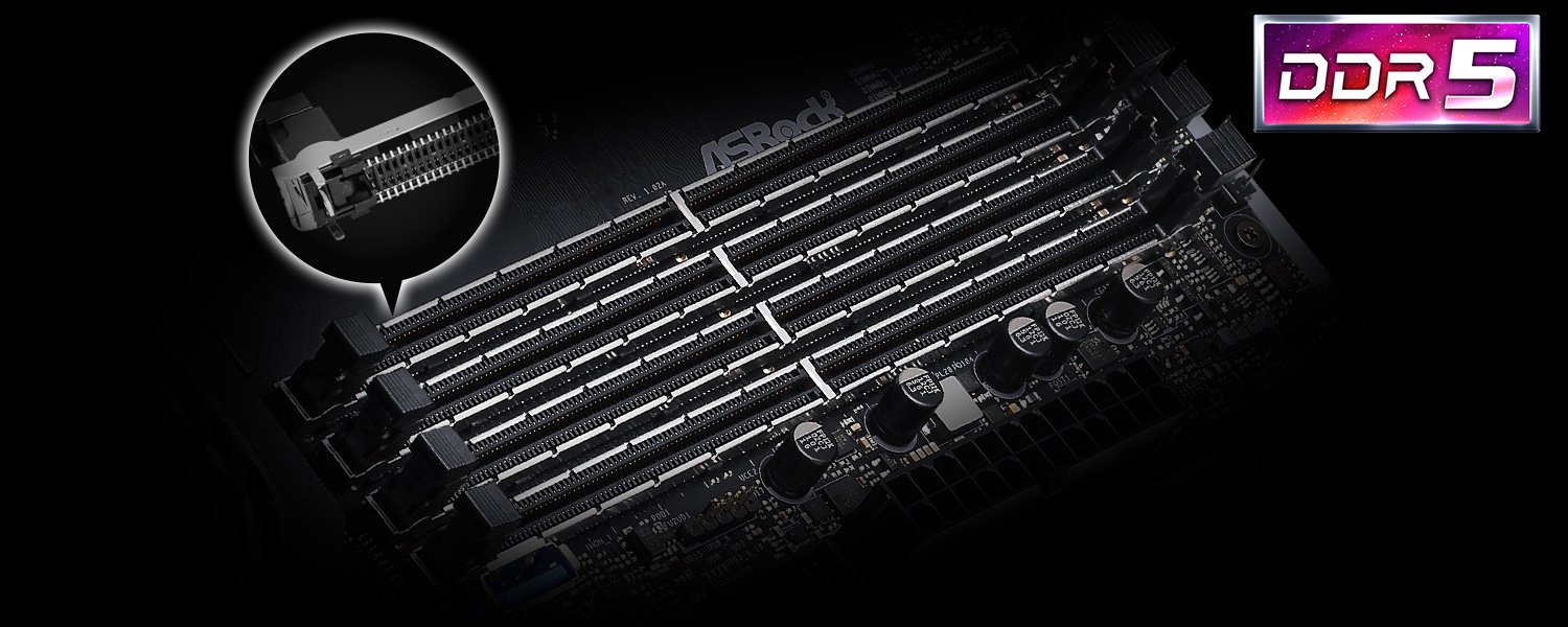 ASRock X670E Steel Legend AM5 DDR5 AMD Ryzen™ 7000 X670E SATA 6Gb/s ATX  Motherbo