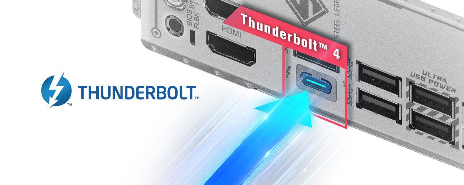 Thunderbolt™ 4/USB4 Type-C