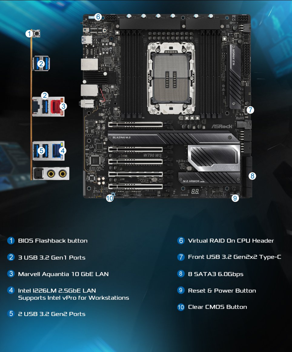 ASRock > W790 WS R2.0