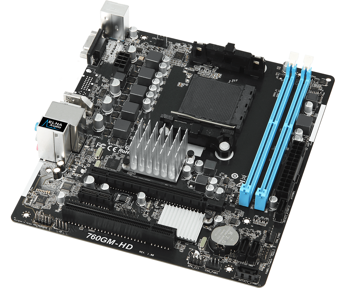 760gm hdv asrock не запускается