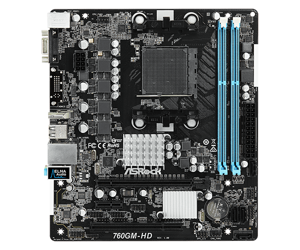 Какие процессоры поддерживает материнская плата asrock 760gm hdv