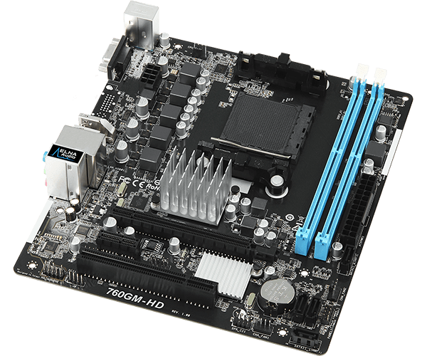 Какие процессоры поддерживает материнская плата asrock 760gm hdv