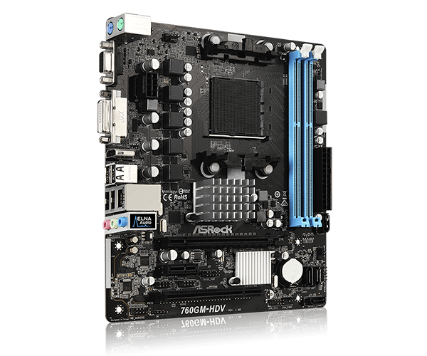 Подключение материнской платы asrock 760gm hdv