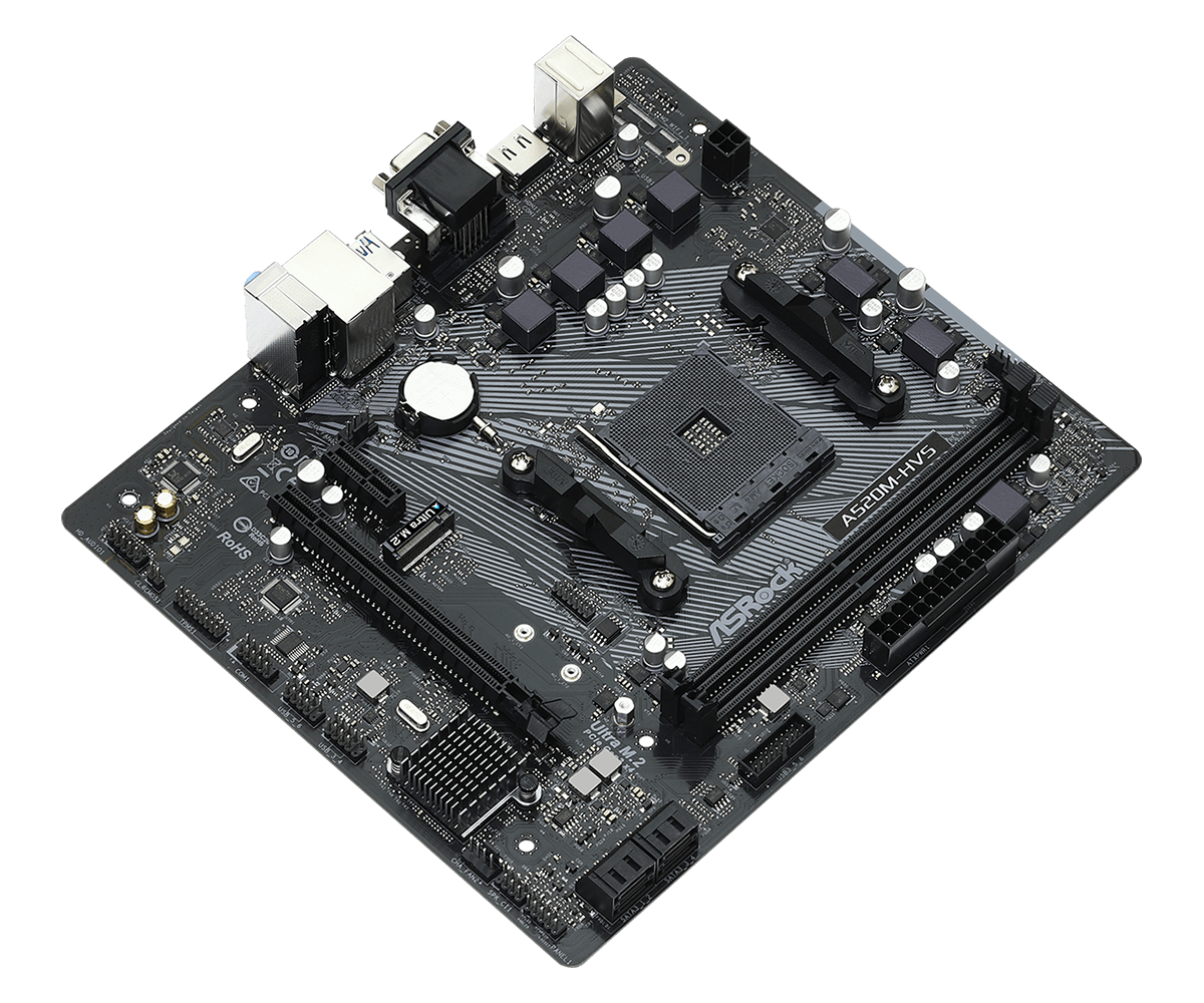 asrock a520m hvs ryzen 7 5800x