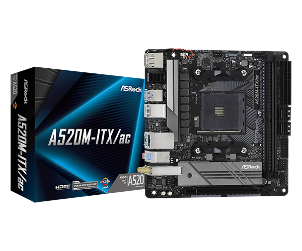 ASRock > A520M-ITX/Ac