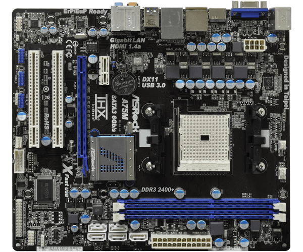 Asrock a75m hvs установка windows 10 с флешки