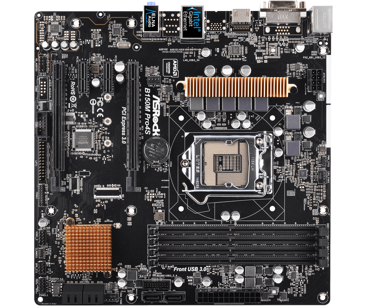 ASRock > B150M Pro4S