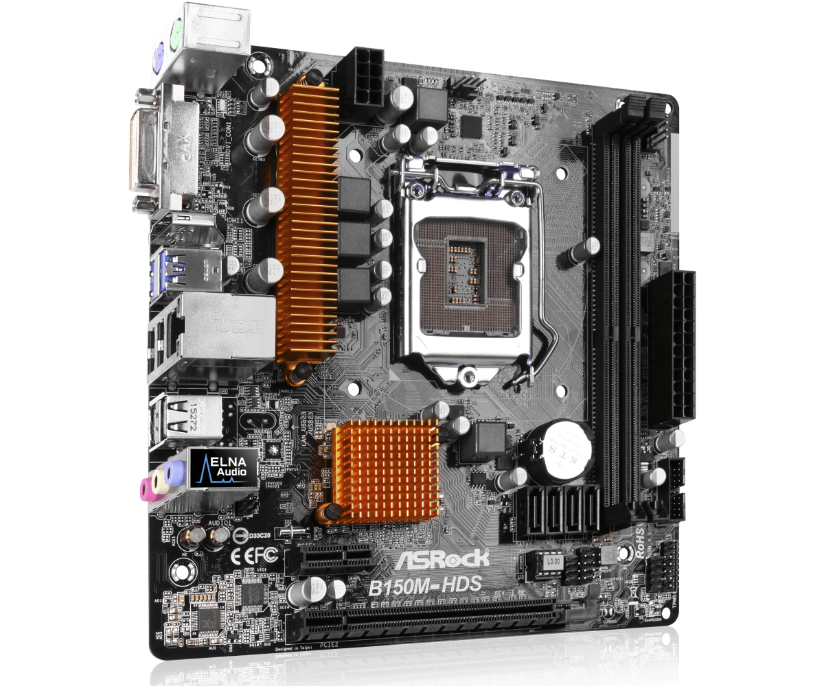 Asrock b150m hds какие процессоры поддерживает