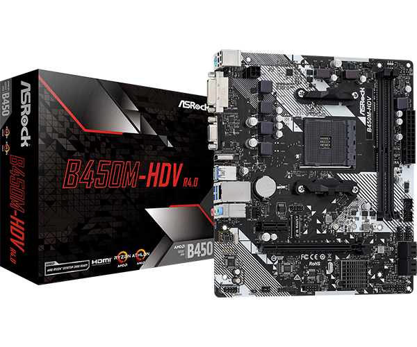 ASRock > B450M-HDV R4.0