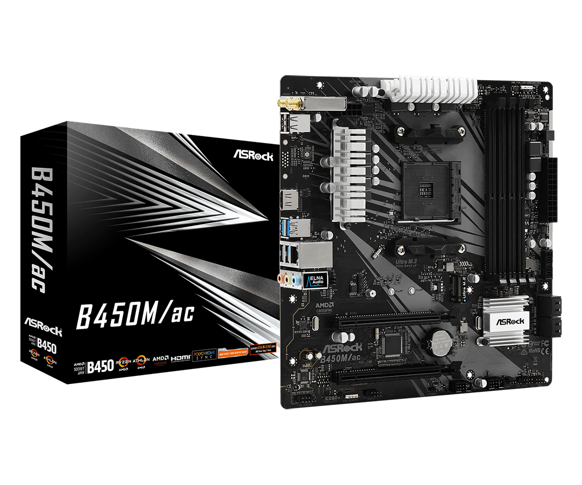 Asrock b450m pro4 установка ssd m2