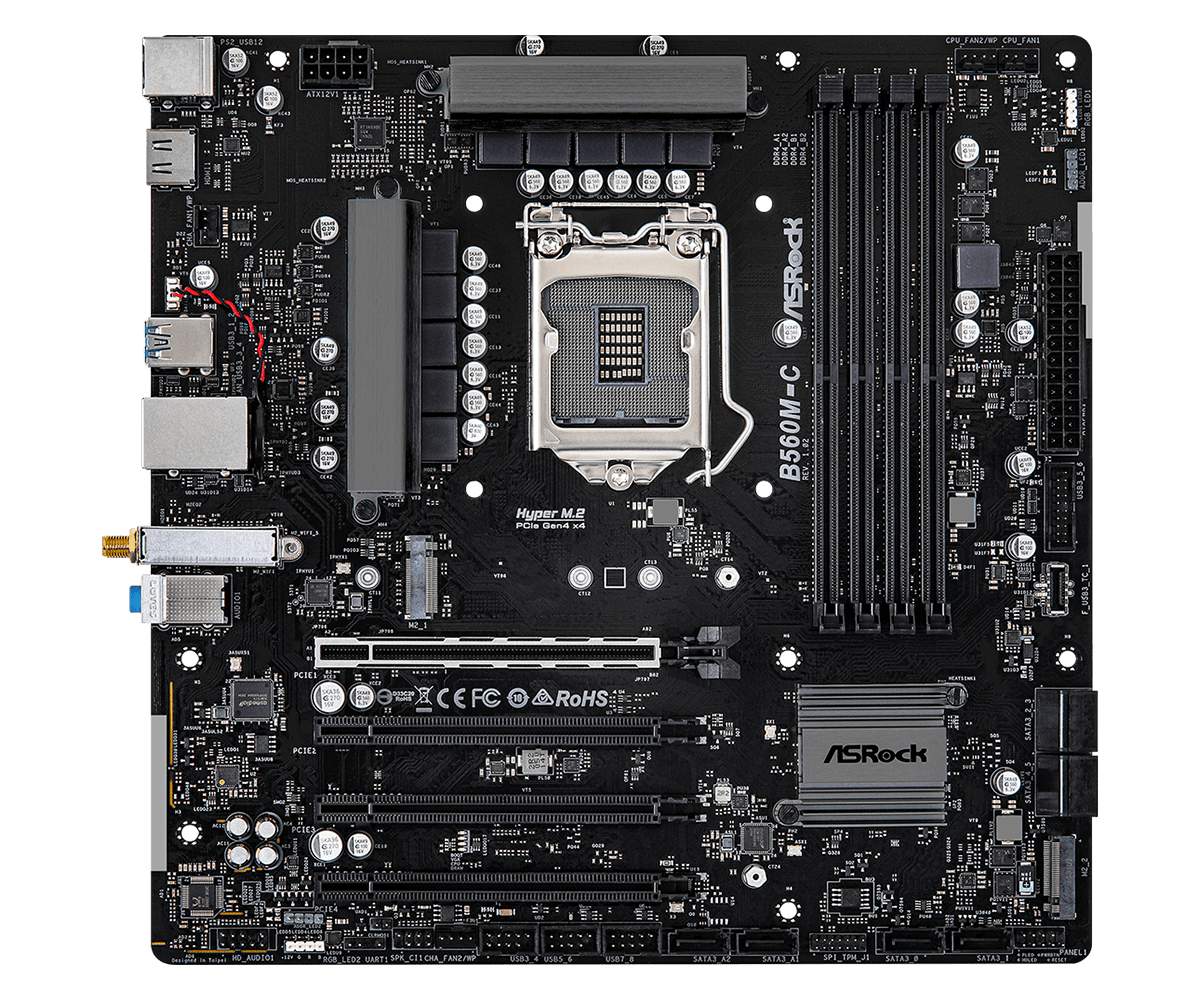 Настройка подсветки asrock b560m