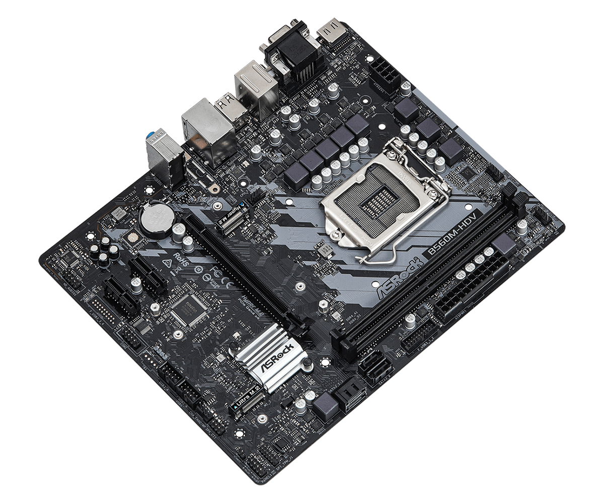 Asrock b560m hdv материнская плата не работает lan