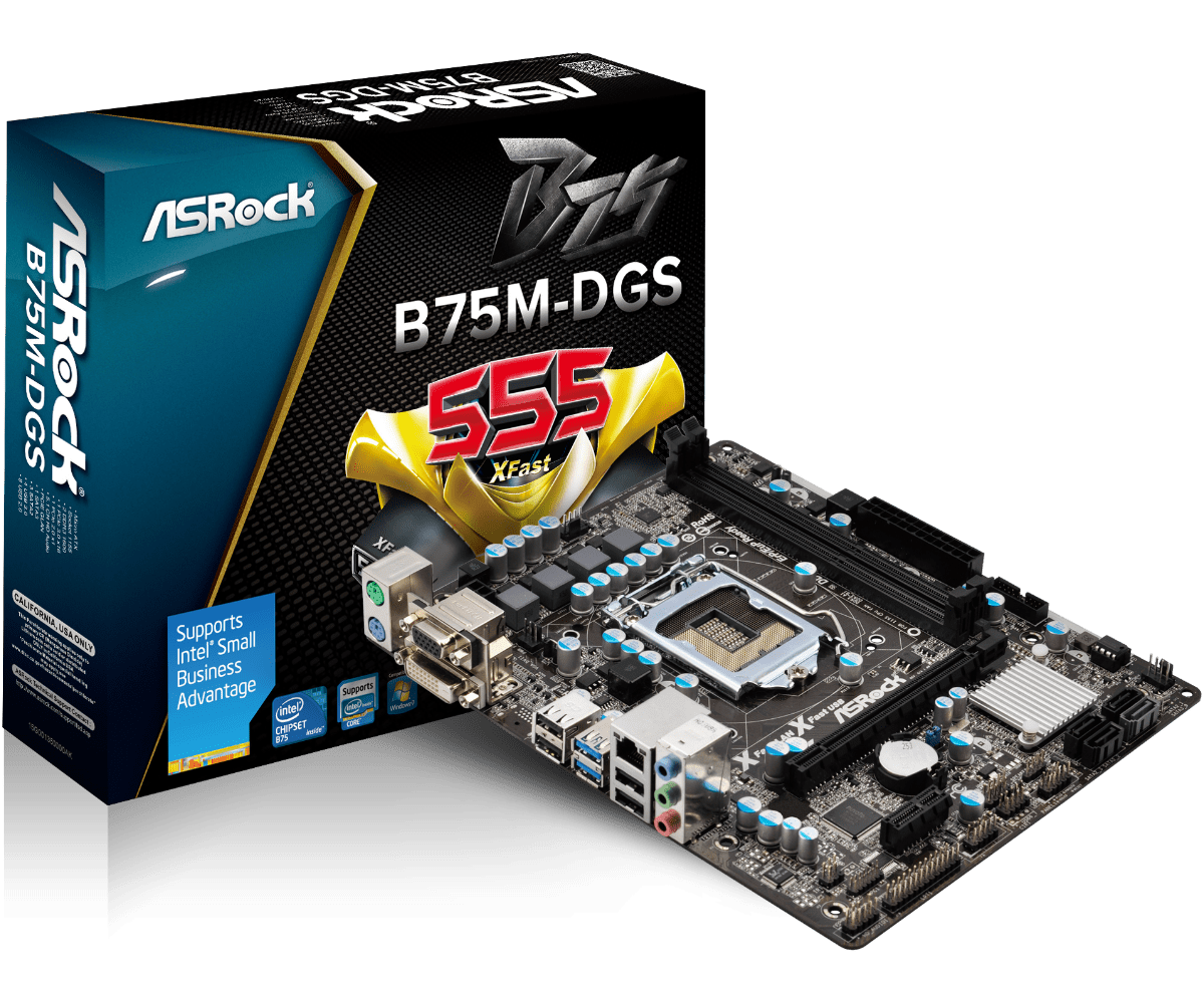 Обзор asrock b75m gl