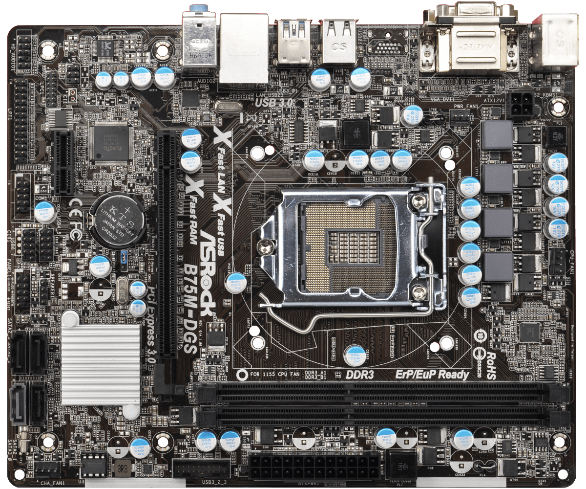 Bios Asrock B75M-DGS.bin - Stabiliskom