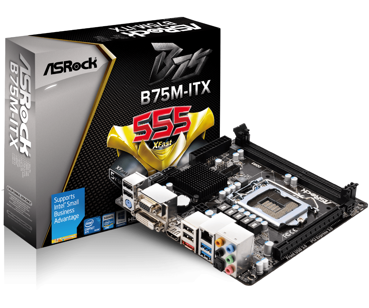 Обзор asrock b75m gl