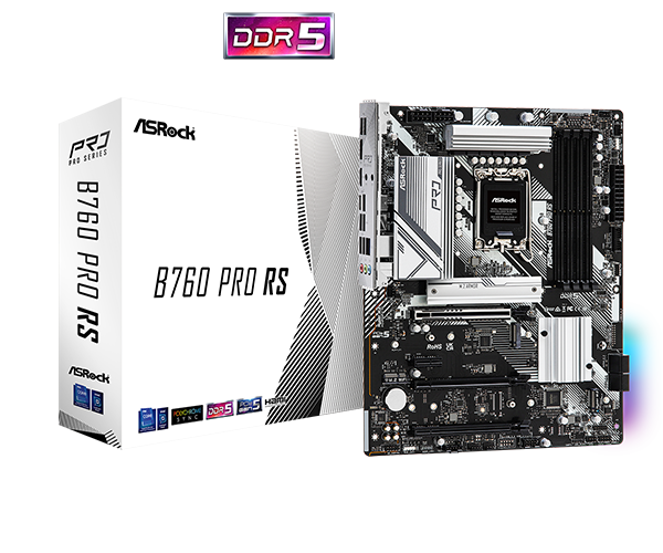 MSI Pro B760-P Wi-Fi DDR5 ATX Motherboard - PROB760PWIFI - Motherboards 