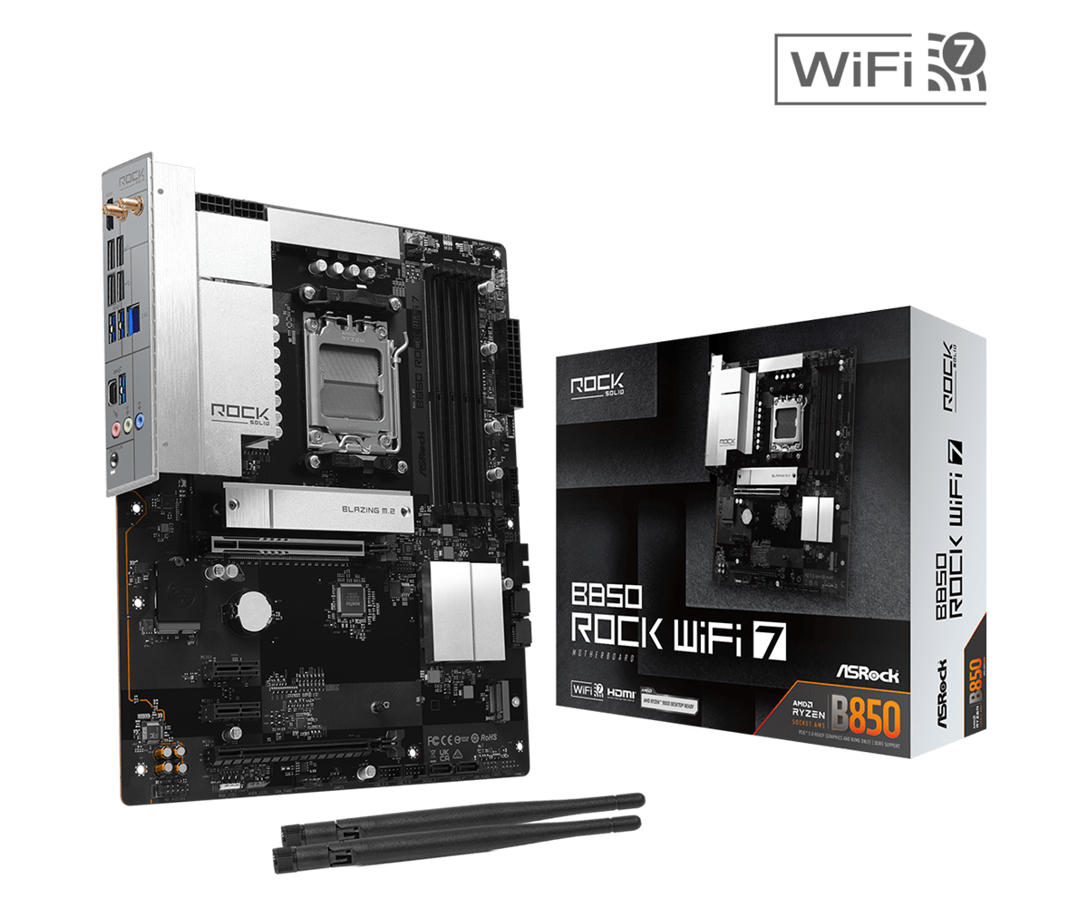 ASRock > B850 Rock WiFi 7