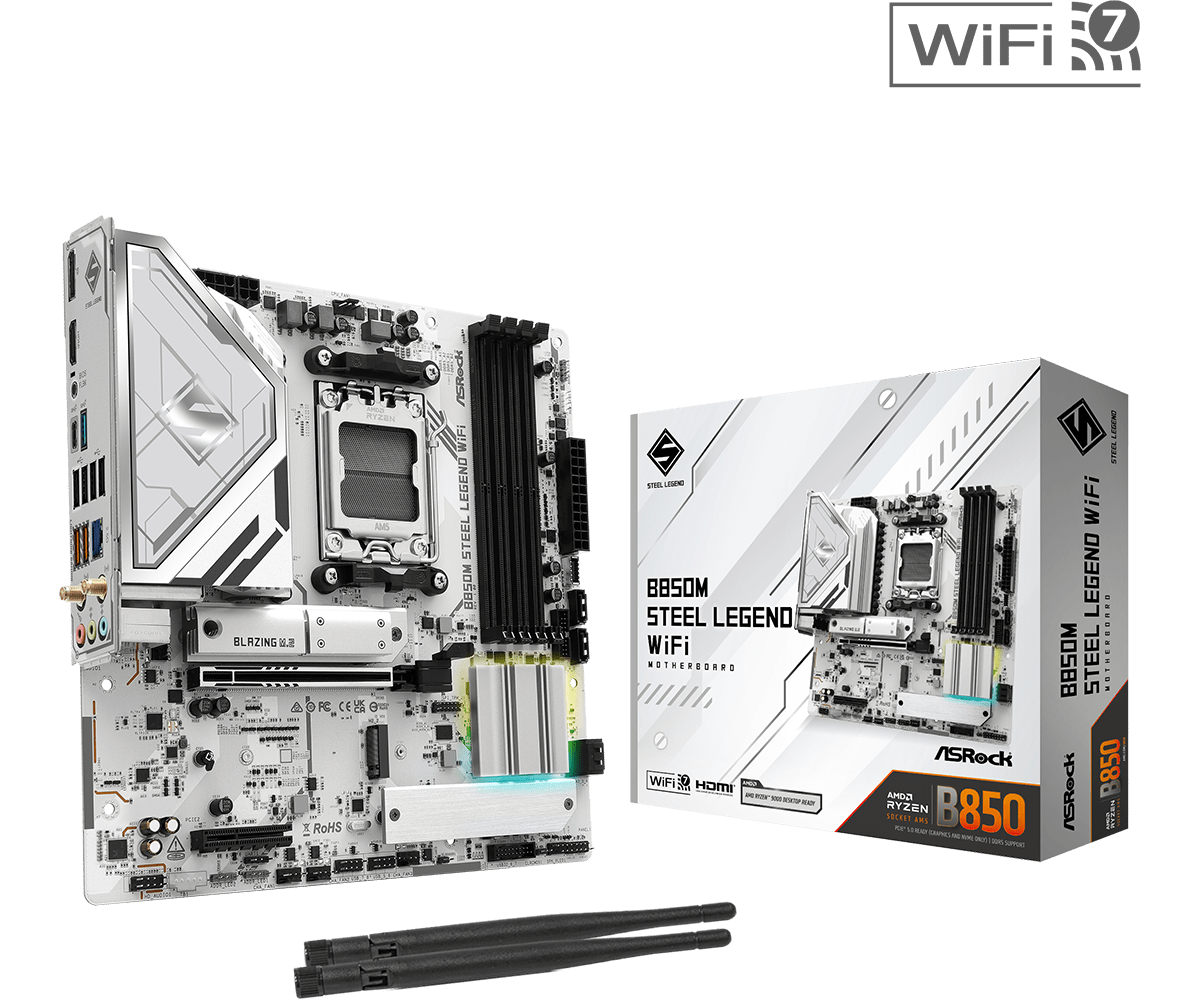 ASRock > B850M Steel Legend WiFi