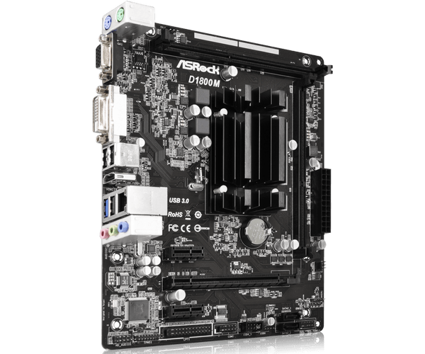 Asrock d1800m нет изображения