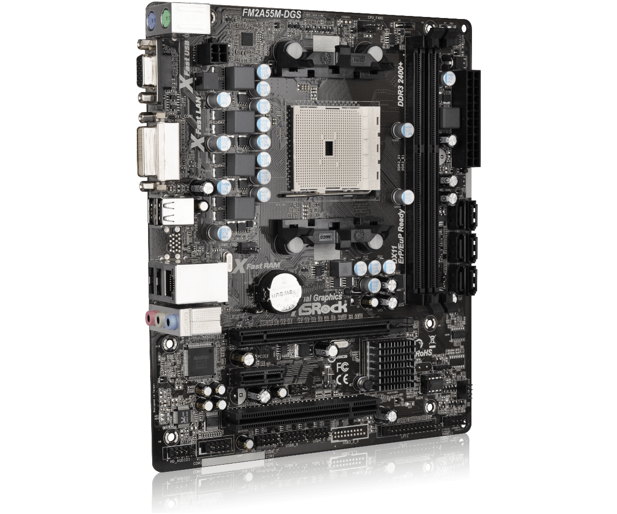 Asrock fm2a55m vg3 какие процессоры поддерживает