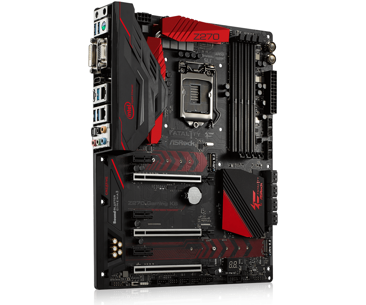 ASRock > Fatal1ty Z270 Gaming K6