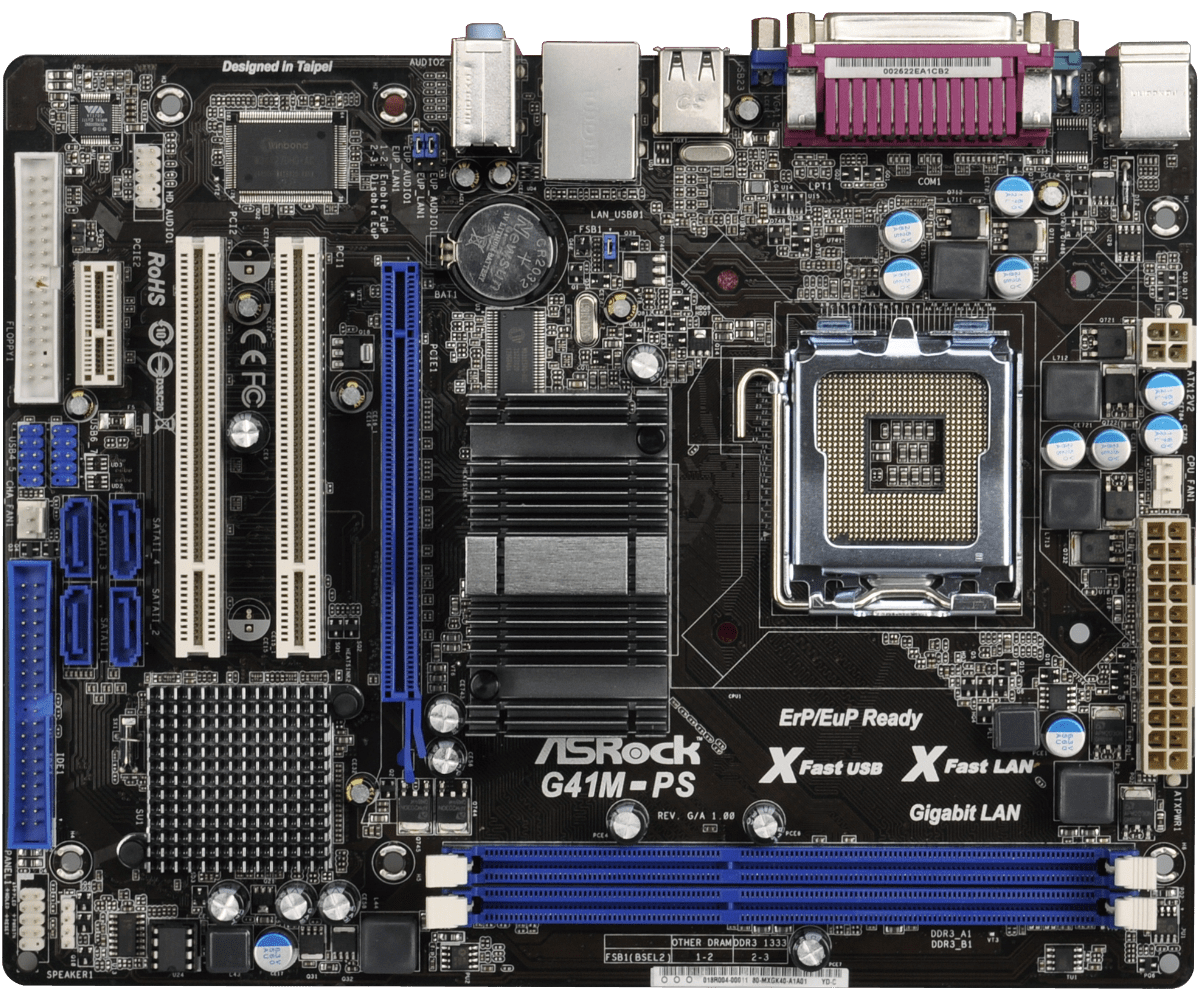 Asrock g41m s3 не стартует