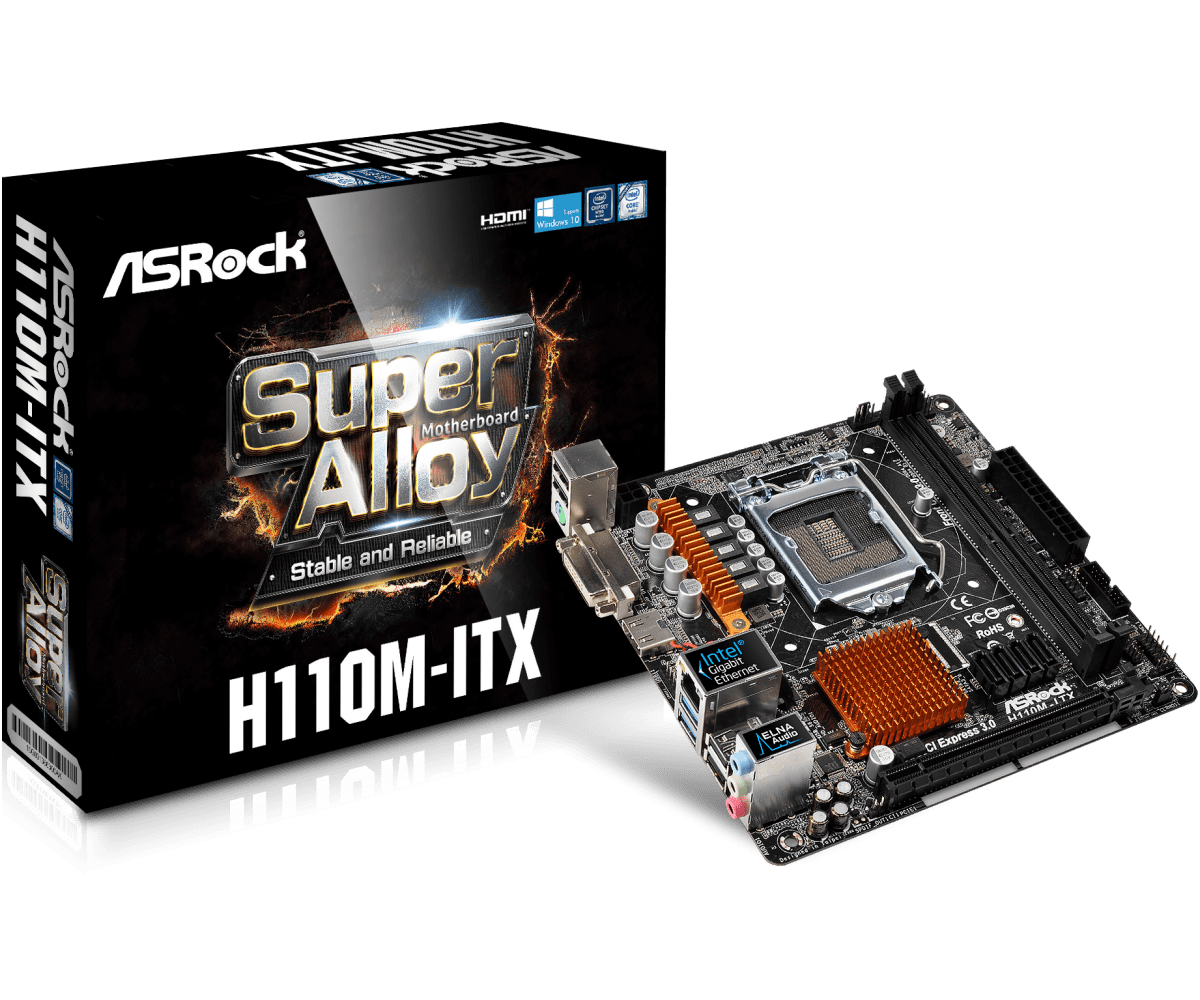 Asrock h110m stx обзор